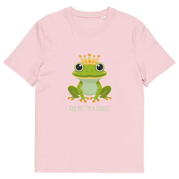 Royal Froggy: Kiss me! I’m a prince - Organic cotton t-shirt