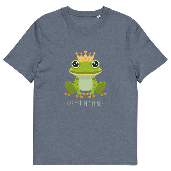 Royal Froggy: Kiss me! I’m a prince - Organic cotton t-shirt