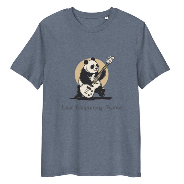 Low Frequency Panda - Unisex organic cotton t-shirt