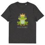 Royal Froggy: Kiss me! I’m a prince - Organic cotton t-shirt