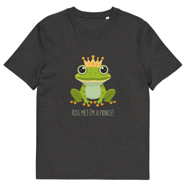 Royal Froggy: Kiss me! I’m a prince - Organic cotton t-shirt