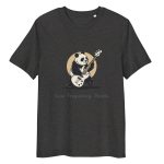 Low Frequency Panda - Unisex organic cotton t-shirt