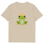 Royal Froggy: Kiss me! I’m a prince - Organic cotton t-shirt