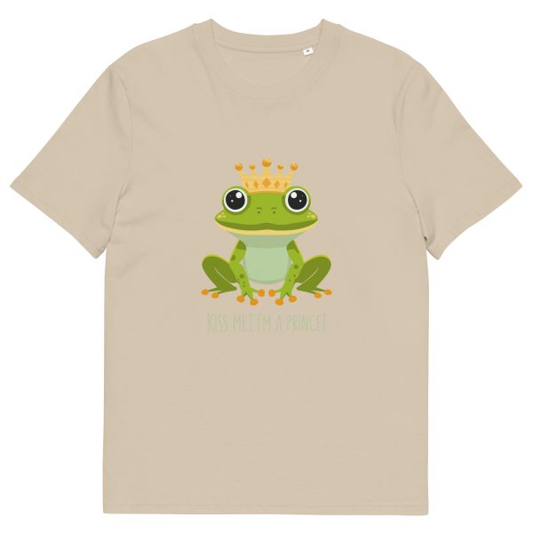 Royal Froggy: Kiss me! I’m a prince - Organic cotton t-shirt