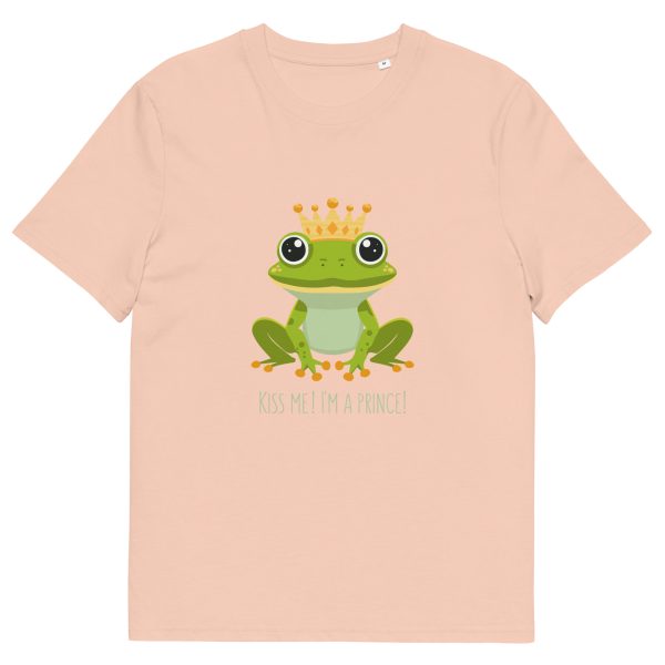 Royal Froggy: Kiss me! I’m a prince - Organic cotton t-shirt