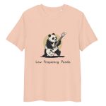 Low Frequency Panda - Unisex organic cotton t-shirt