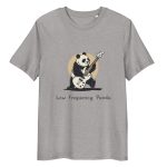 Low Frequency Panda - Unisex organic cotton t-shirt