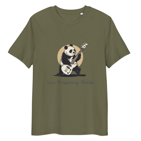 Low Frequency Panda - Unisex organic cotton t-shirt