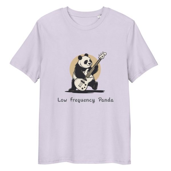 Low Frequency Panda - Unisex organic cotton t-shirt