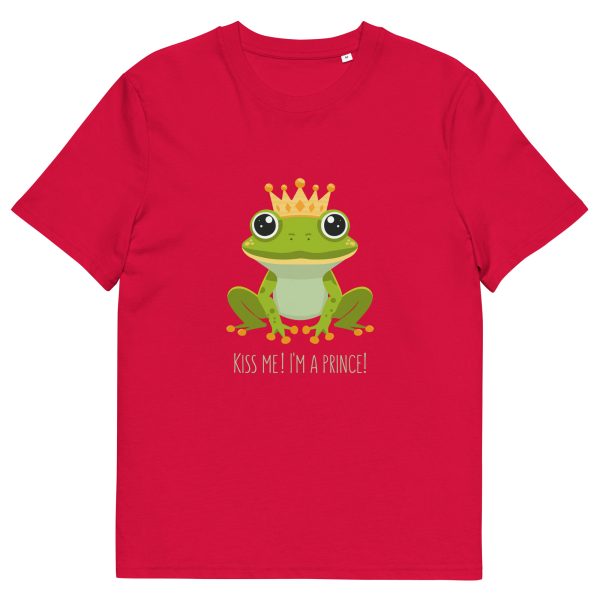 Royal Froggy: Kiss me! I’m a prince - Organic cotton t-shirt