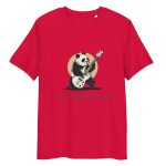 Low Frequency Panda - Unisex organic cotton t-shirt