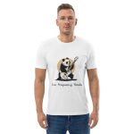 Low Frequency Panda - Unisex organic cotton t-shirt