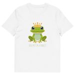 Royal Froggy: Kiss me! I’m a prince - Organic cotton t-shirt