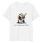 Low Frequency Panda - Unisex organic cotton t-shirt