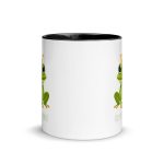 Royal Froggy: Kiss Me! I'm a Prince - Mug with Color Inside