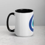 Unveiling the Ancient Evil Eye - Mug with Black Color Inside