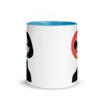 La Dame en Noir - Mug with Color Inside