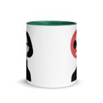 La Dame en Noir - Mug with Color Inside