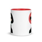 La Dame en Noir - Mug with Color Inside