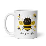 bee-you-tiful - White glossy mug