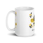 bee-you-tiful - White glossy mug