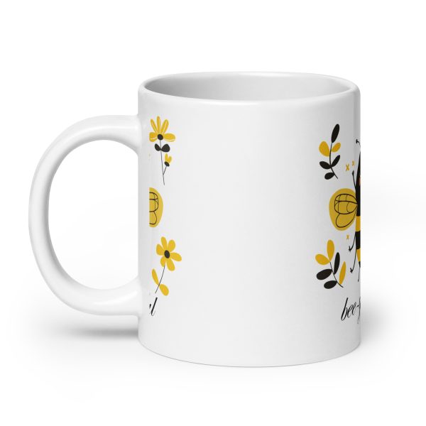 bee-you-tiful - White glossy mug