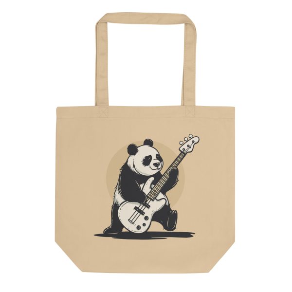 Low Frequency Panda - Eco Canvas Tote Bag