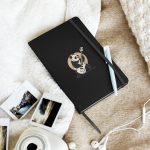 Low Frequency Panda - Hardcover bound notebook by JournalBook®