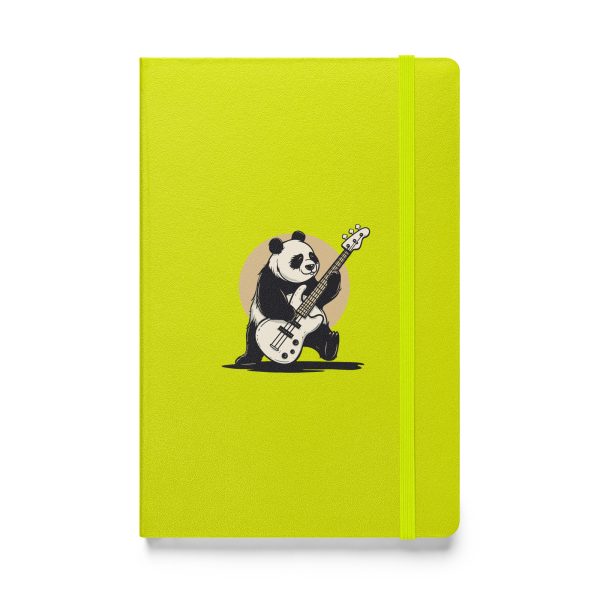 Low Frequency Panda - Hardcover bound notebook by JournalBook®