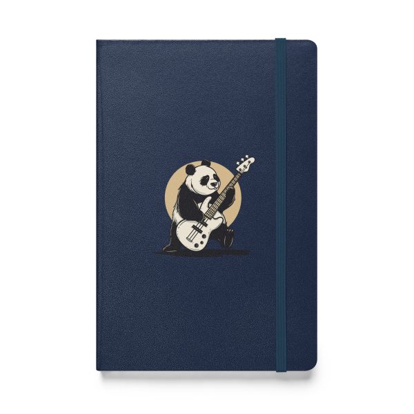 Low Frequency Panda - Hardcover bound notebook by JournalBook®