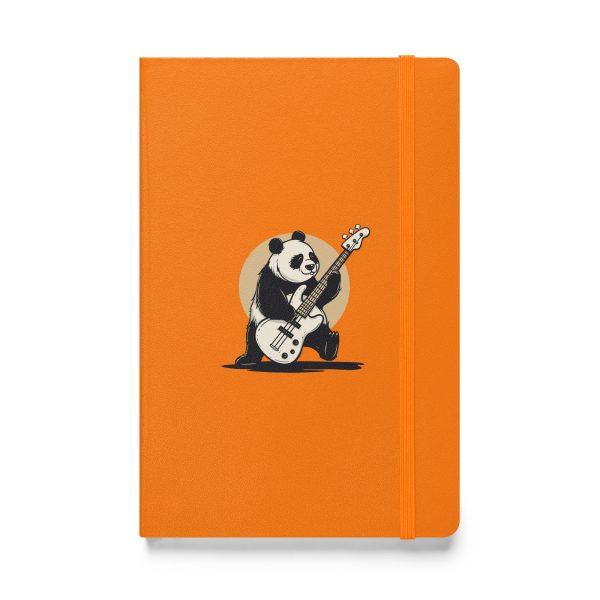 Low Frequency Panda - Hardcover bound notebook by JournalBook®