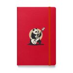 Low Frequency Panda - Hardcover bound notebook by JournalBook®