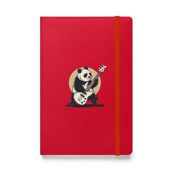 Low Frequency Panda - Hardcover bound notebook by JournalBook®