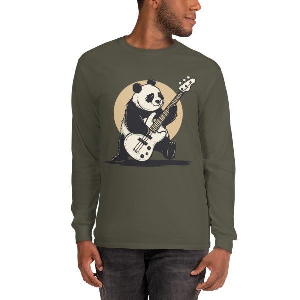 Low Frequency Panda - Men’s Long Sleeve Shirt