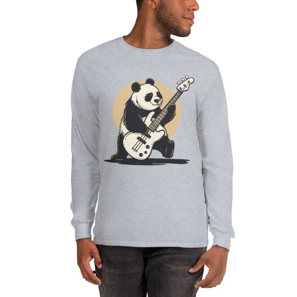 Low Frequency Panda - Men’s Long Sleeve Shirt