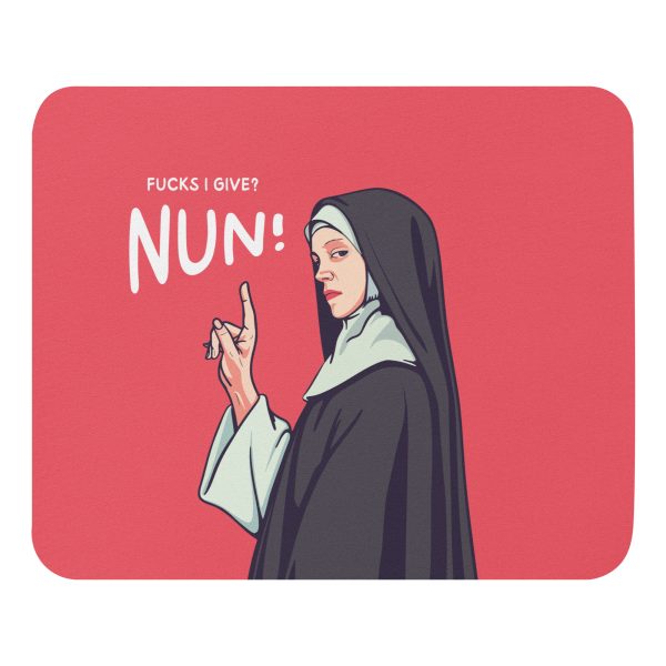 Zero Fucks Given - Mouse pad