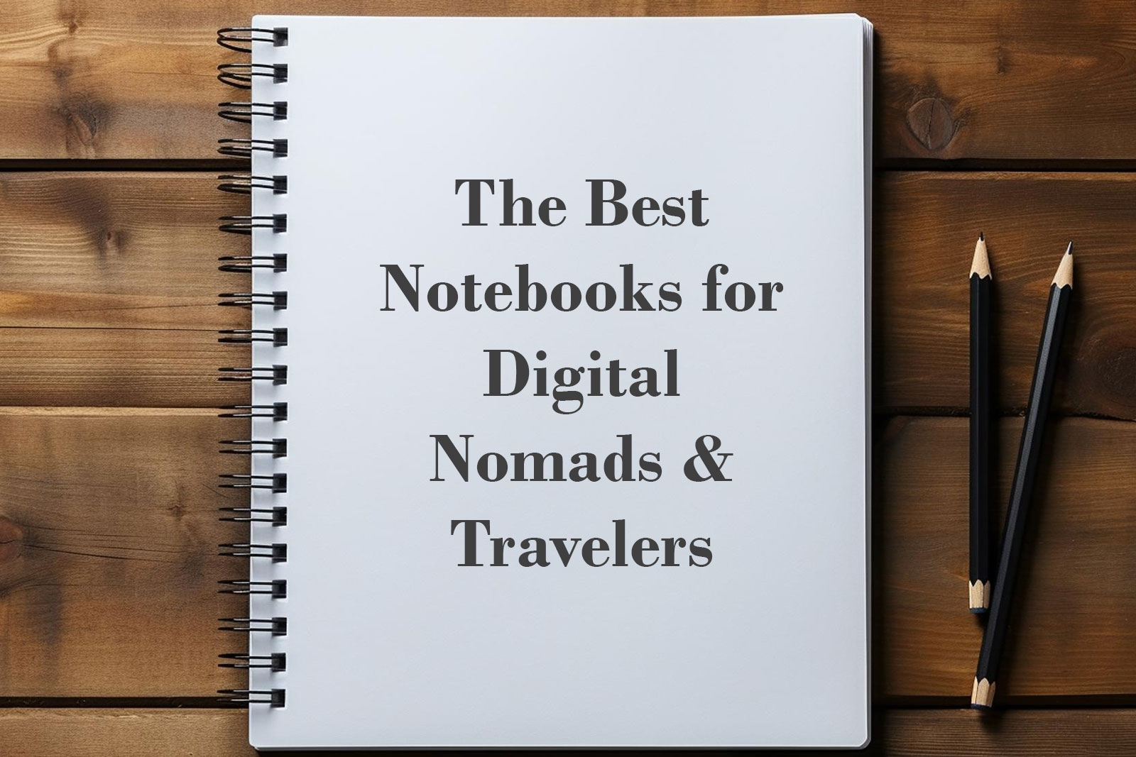 The Best Notebooks for Digital Nomads & Travelers