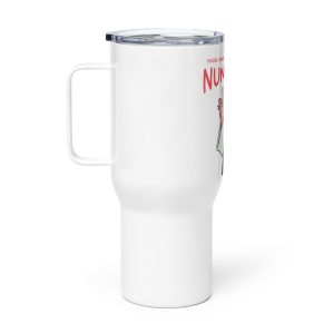 Zero Fucks Given - Travel mug with a handle