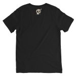 Low Frequency Panda - Women's Short Sleeve V-Neck T-Shirt