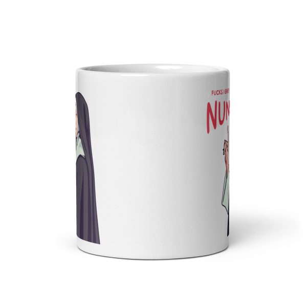 Zero Fucks Given - White glossy mug