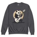 Low Frequency Panda - Youth crewneck sweatshirt