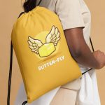 Butter-fly - Drawstring bag