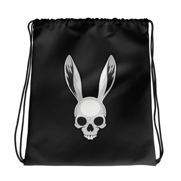 The Easter Bunny Skull - Drawstring bag