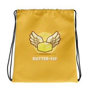 Butter-fly - Drawstring bag