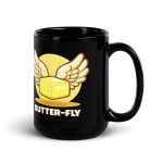 Butter-fly - Black Glossy Mug