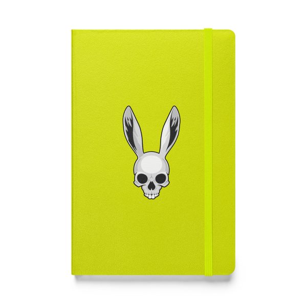 The Easter Bunny Skull - Hardcover bound notebook by JournalBook®