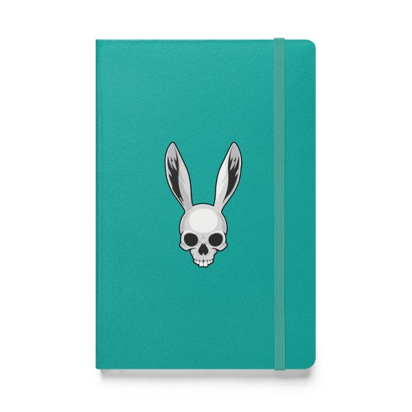 The Easter Bunny Skull - Hardcover bound notebook by JournalBook®