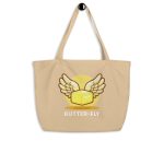 Butter-fly - Large organic tote bag