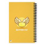 Butter-fly - Spiral notebook