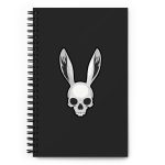 The Easter Bunny Skull - Spiral notebook